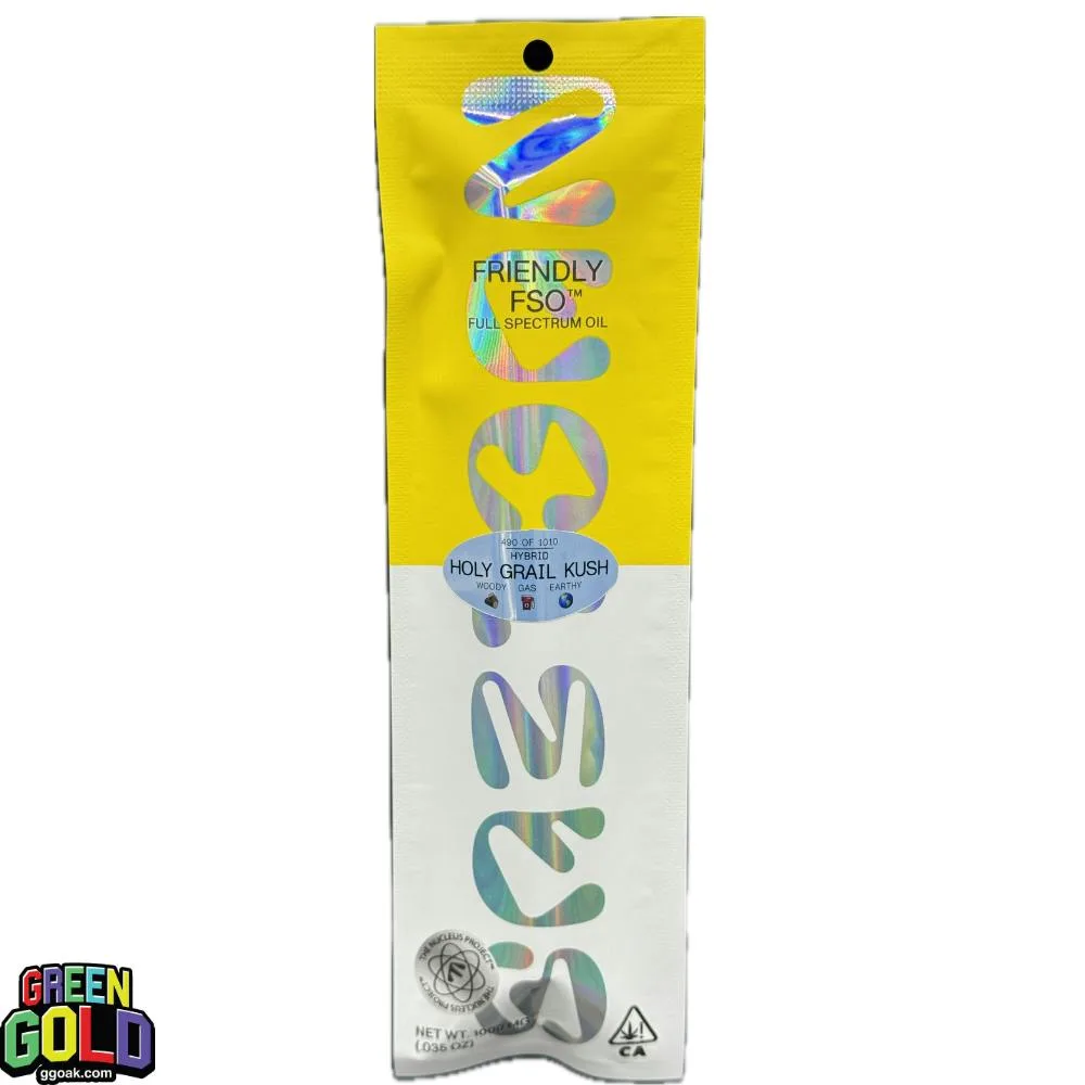 Friendly Brand Premium HOLY GRAIL KUSH APPLICATOR 1g