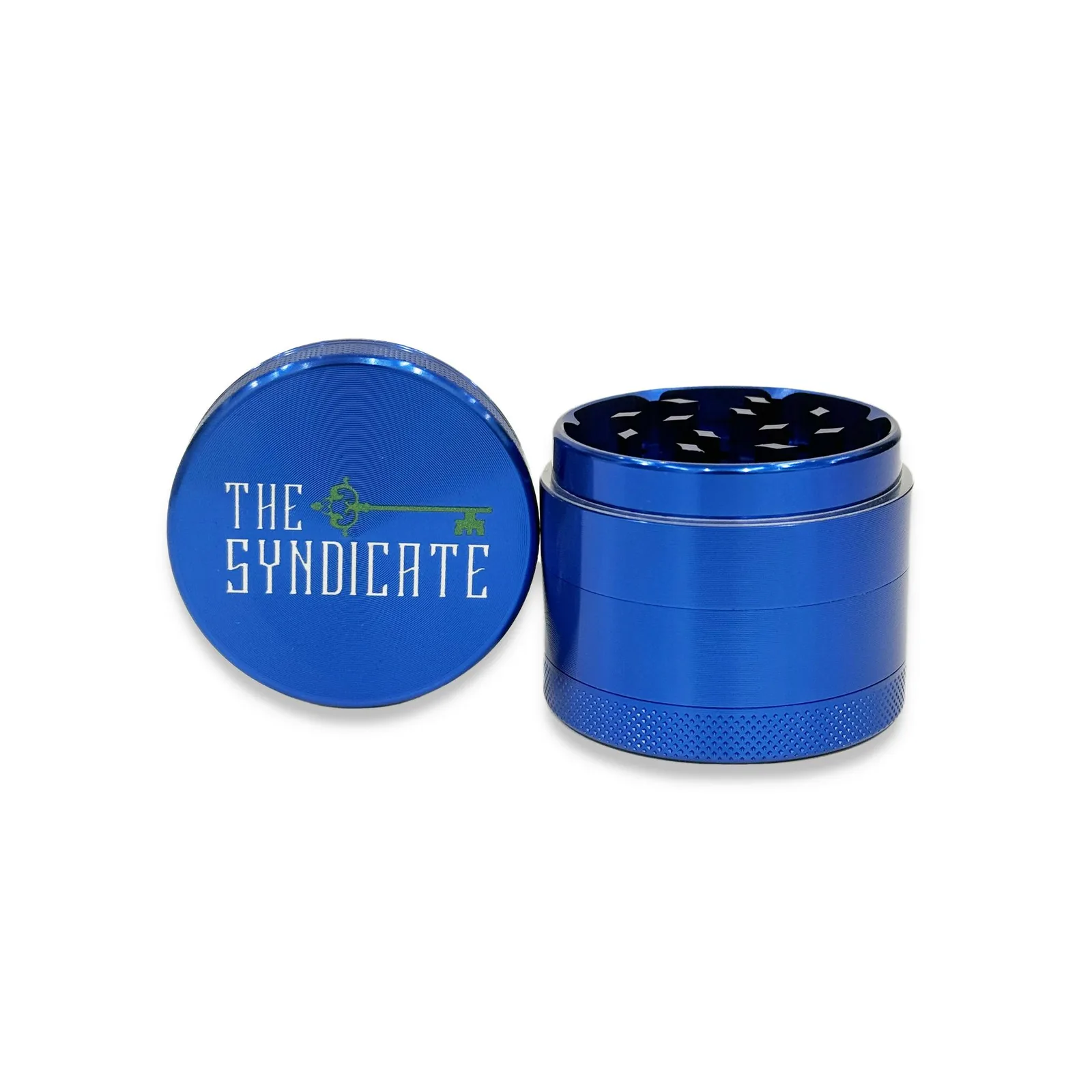 THE SYNDICATE - METAL GRINDER - 2 IN - BLUE