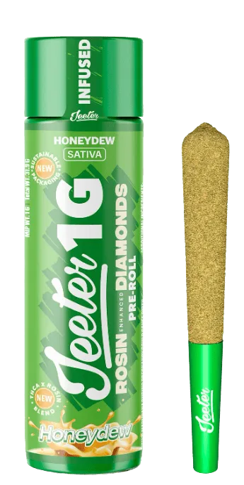 JEETER - INFUSED PREROLL - QUADS HONEY DEW - 1G