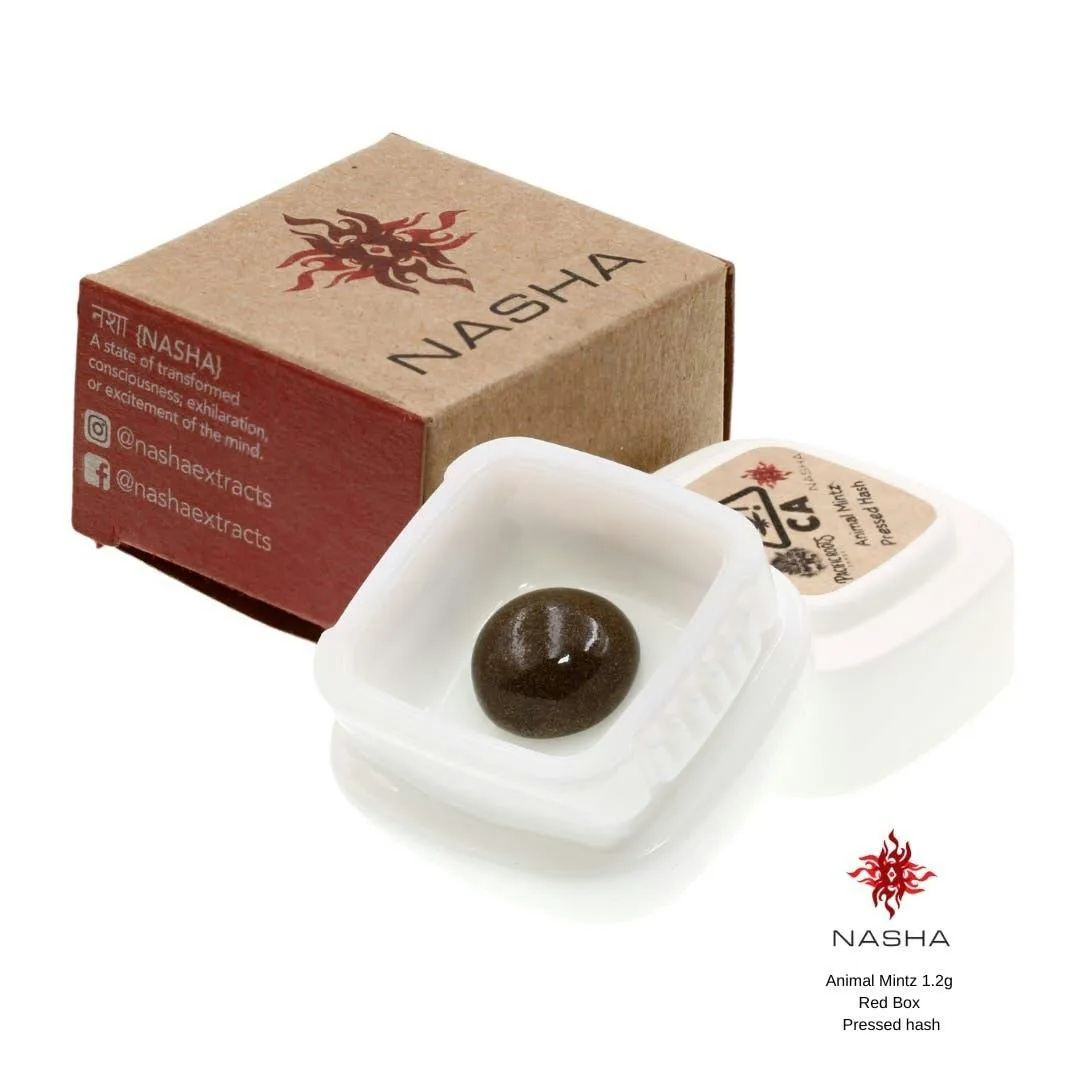 Animal Mintz 1.2g Red Pressed Hash (Pacific Roots)