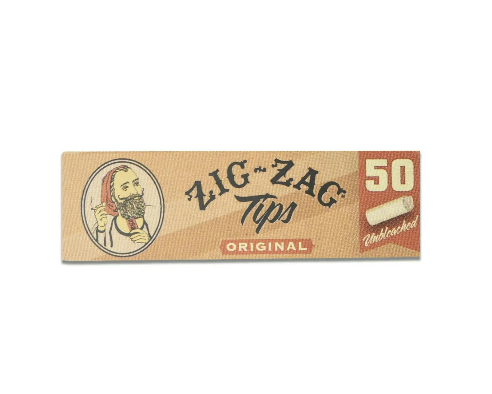 Zig Zag - Zig Zag Brown Tips Original