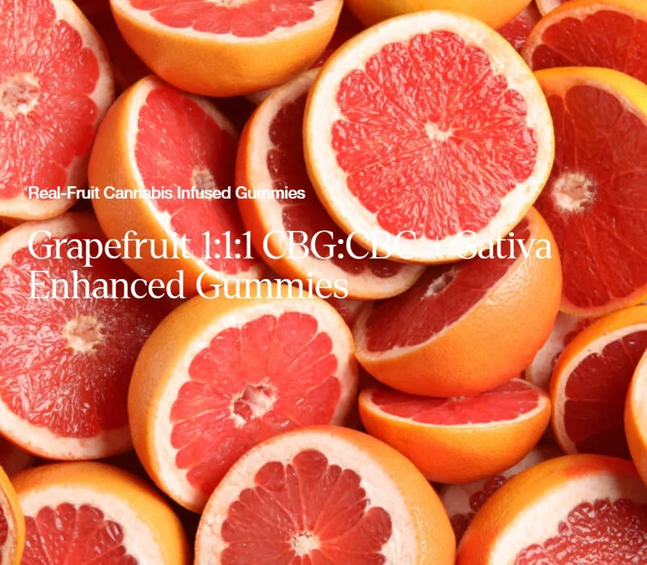 Wyld Grapefruit 1:1:1 THC:CBD:CBC Gummies 300mg