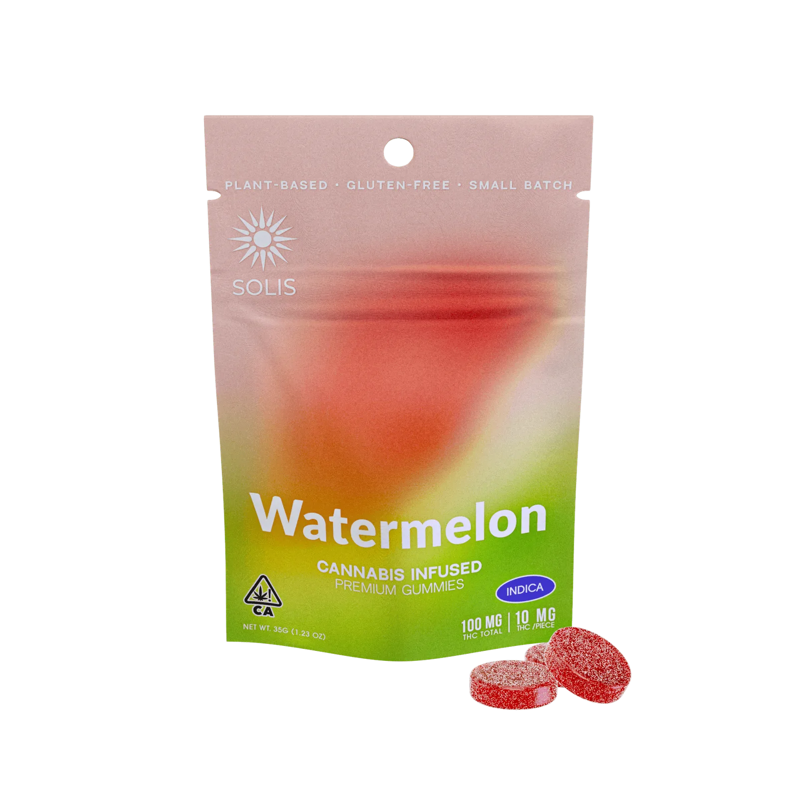 Watermelon | 100mg Gummies | Indica