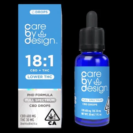 18:1 CBD DROPS 15ML REFRESH