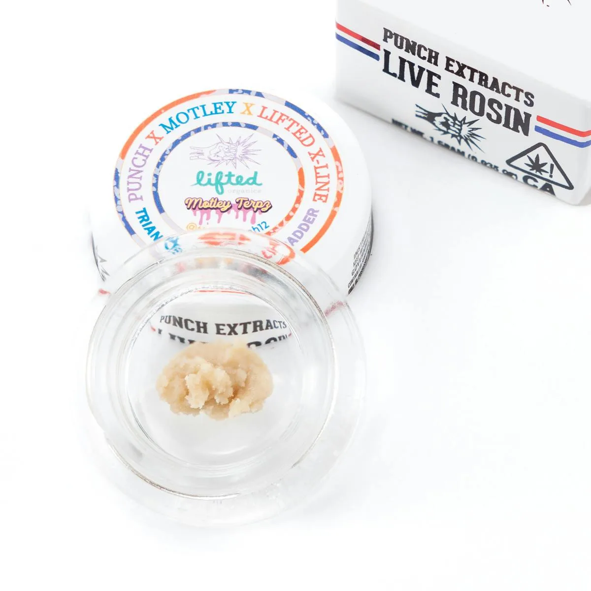 Triangle Papaya Jelly Tier 4 Live Rosin Cold Cure Badder (1g)