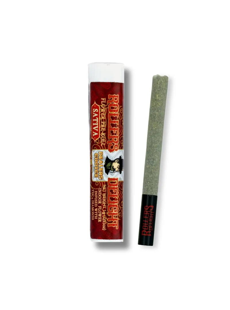 Dealer's Choice | Grape Pancakes | Infused Preroll | 1g | Indica