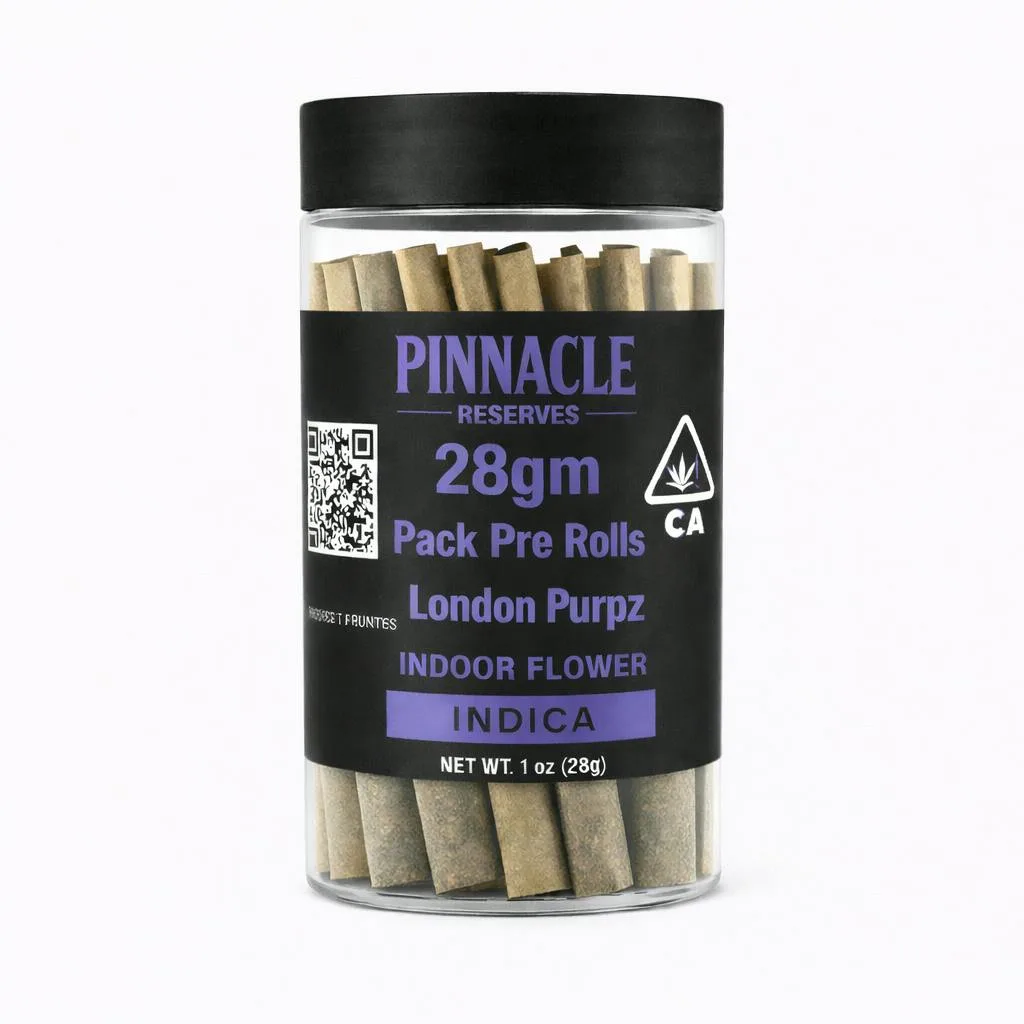 PINNACLE RESERVE London Purpz 28gm Pack Pre Rolls