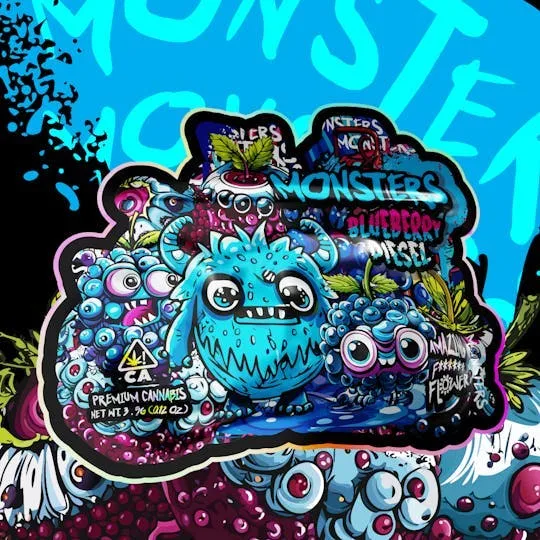 Monsters - Blueberry Diesel 10g Flower