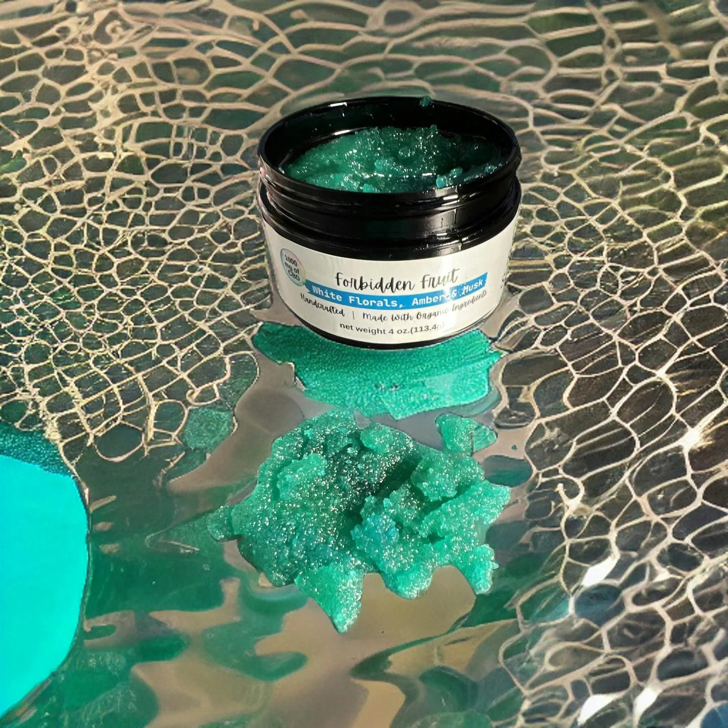 CBD Body Scrub 1000mg- Forbidden Fruit