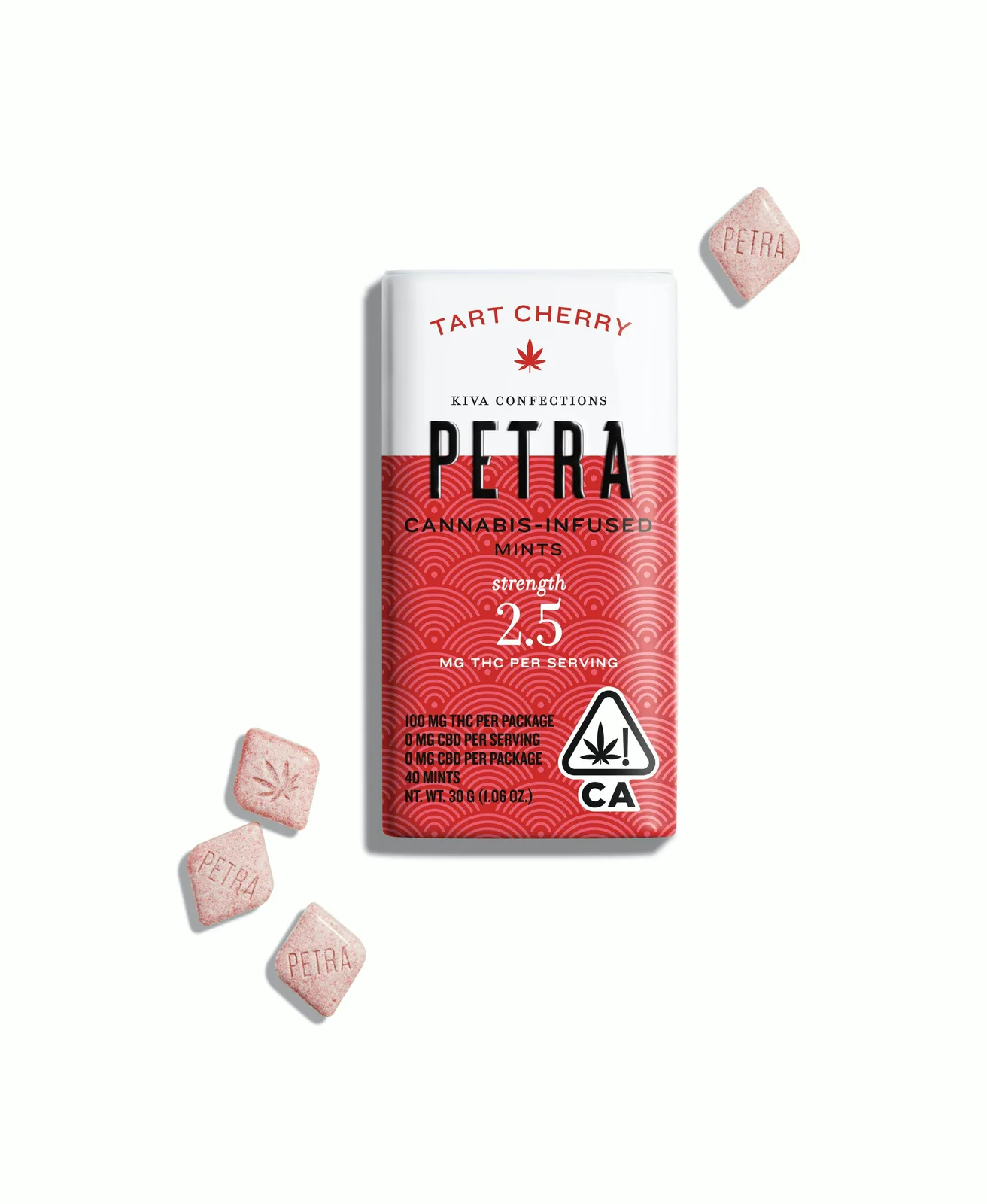 100mg Tart Cherry Mints Petra