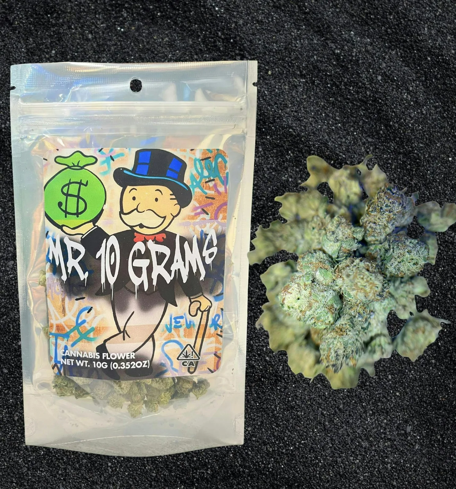 Mr. 10 Grams - Rebel God Smoke 10G - 1 gram