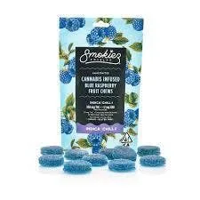 SMOKIEZ EDIBLES - BLUE RASPBERRY - 100MG - INDICA