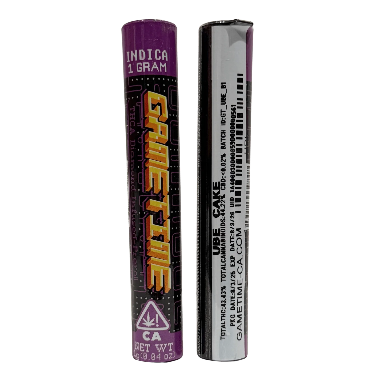 Gametime - Ube Cake | 1g Infused Preroll