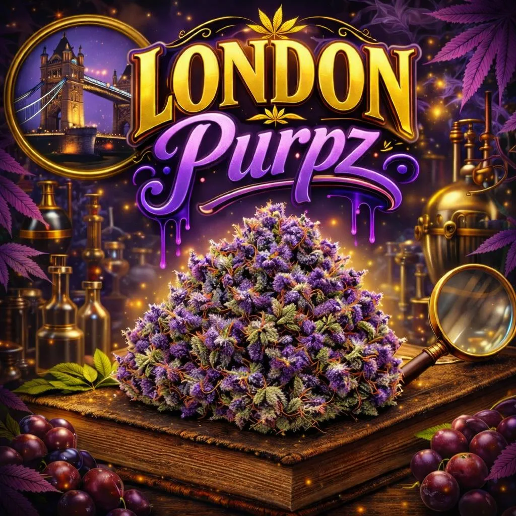1/2oz Premium Indoor Flower - LONDON PURPZ