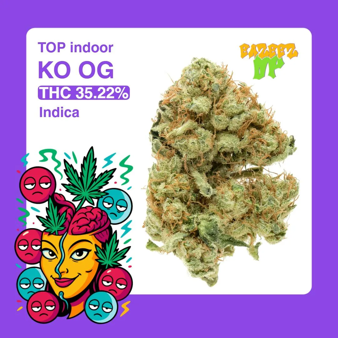 Knockout OG - Top Indoor - New Drop- (14g-1/2oz) - Indica