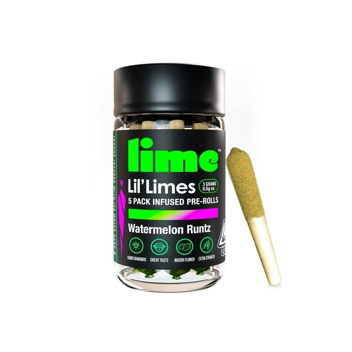 Lil' Limes Watermelon Runtz .6g 5pk Pre-Roll