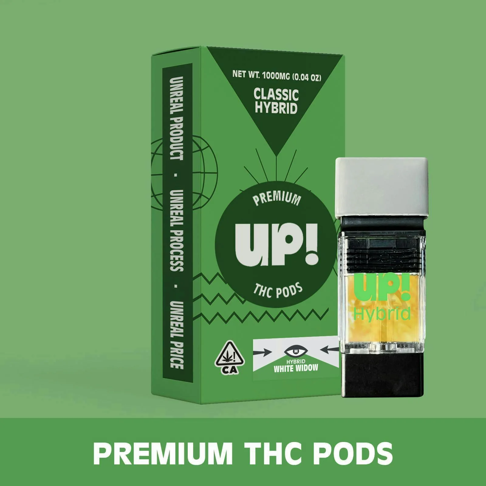 White Widow (Hybrid) Classic Pod 1g
