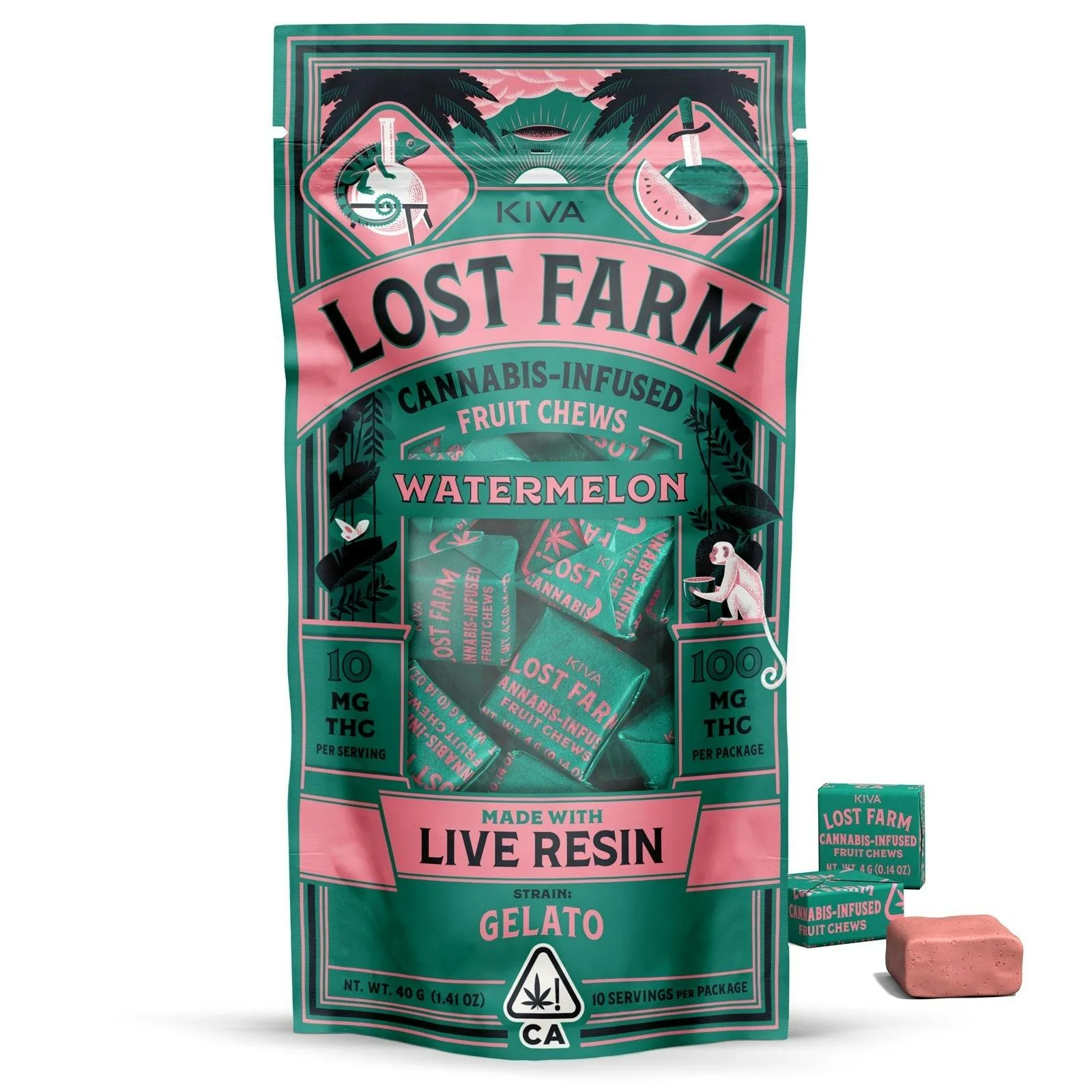 LOST FARM GELATO WATERMELON CHEWS