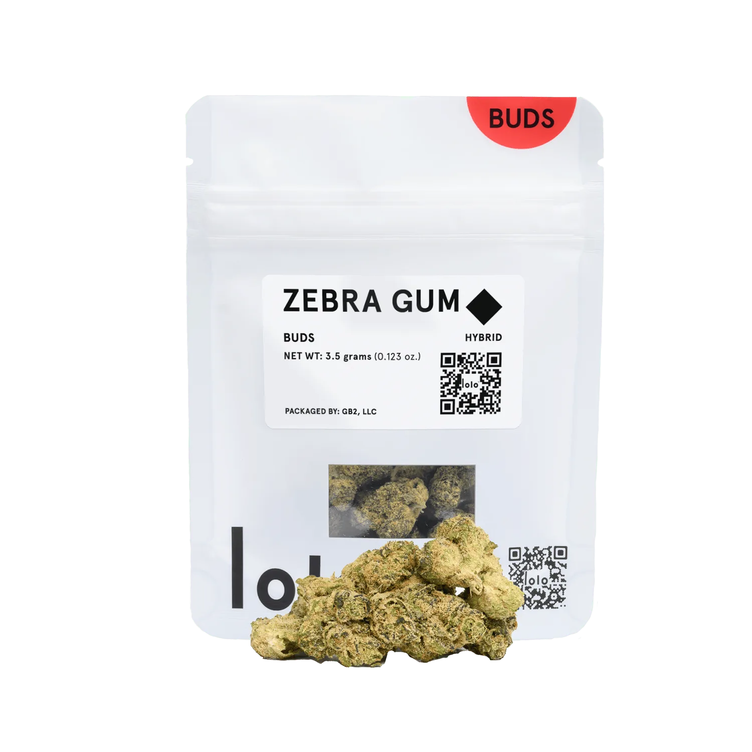 lolo | Zebra Gum | Indoor Buds | 3.5g