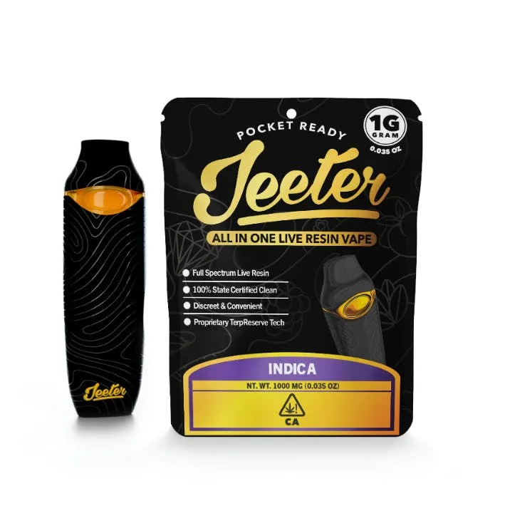 Jeeter - 1g Live Resin AIO - Pink Sunset