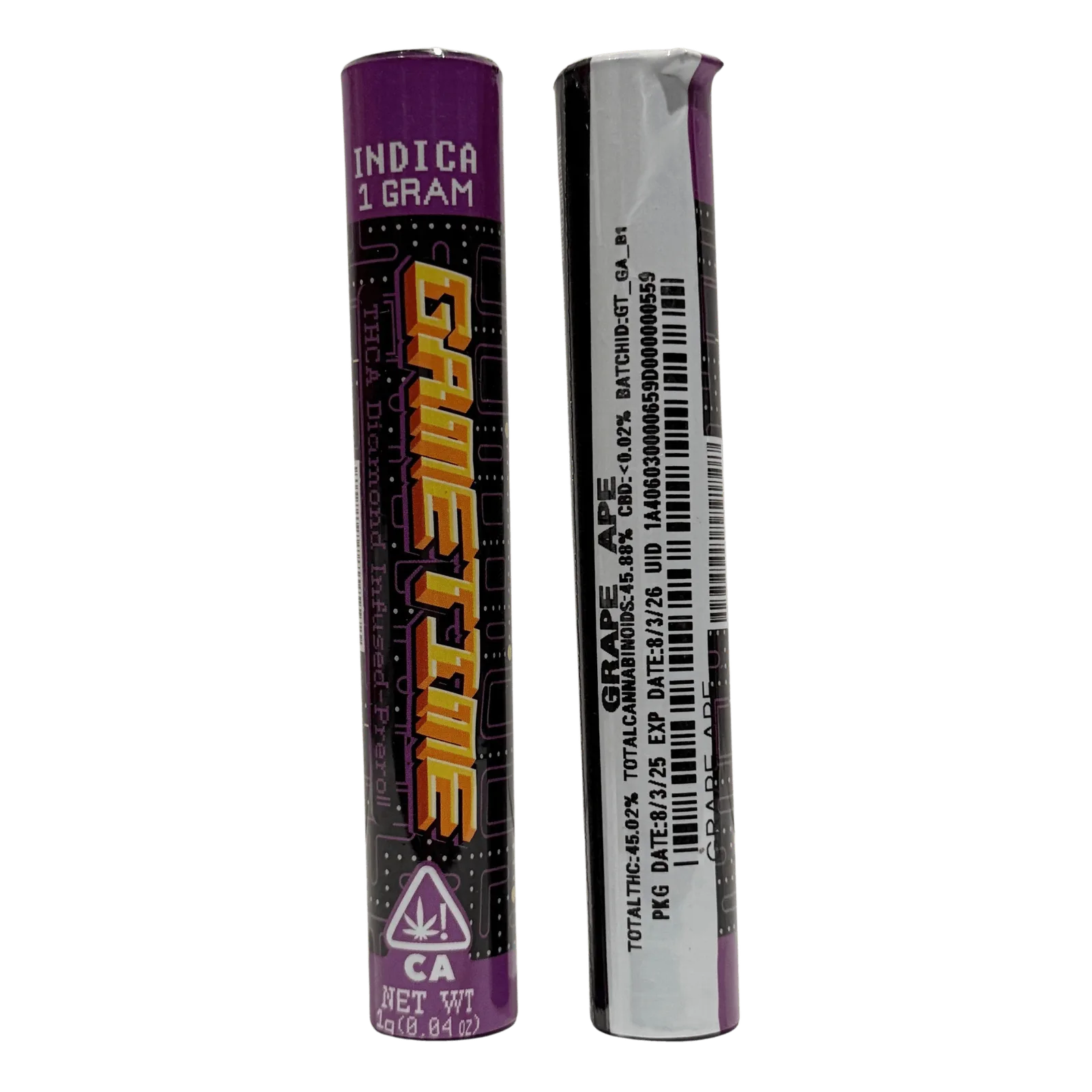 Gametime - Grape Ape | 1g Infused Preroll