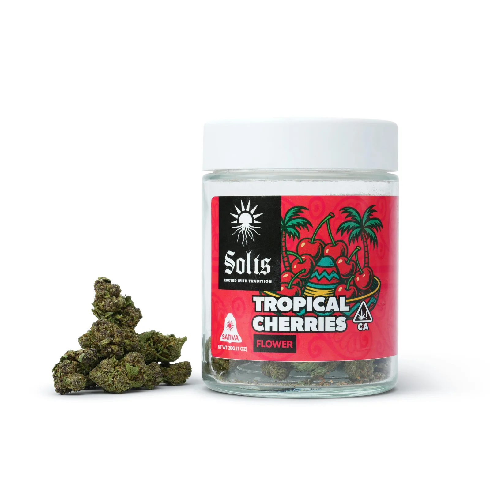 Tropical Cherries | Jarred Flower (28g) | Sativa