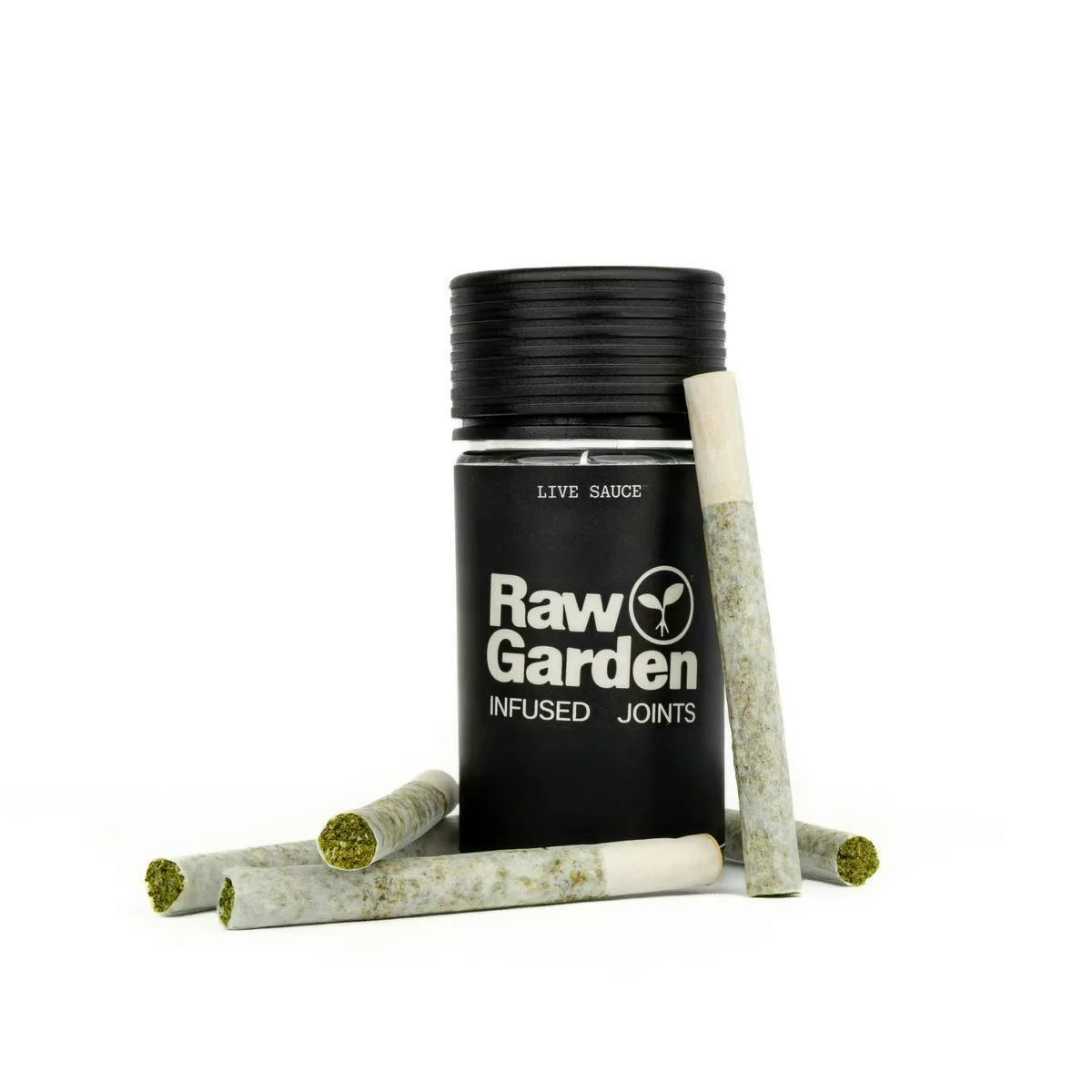 Raw Garden Green Crack Sauce Infused Joint 5pk