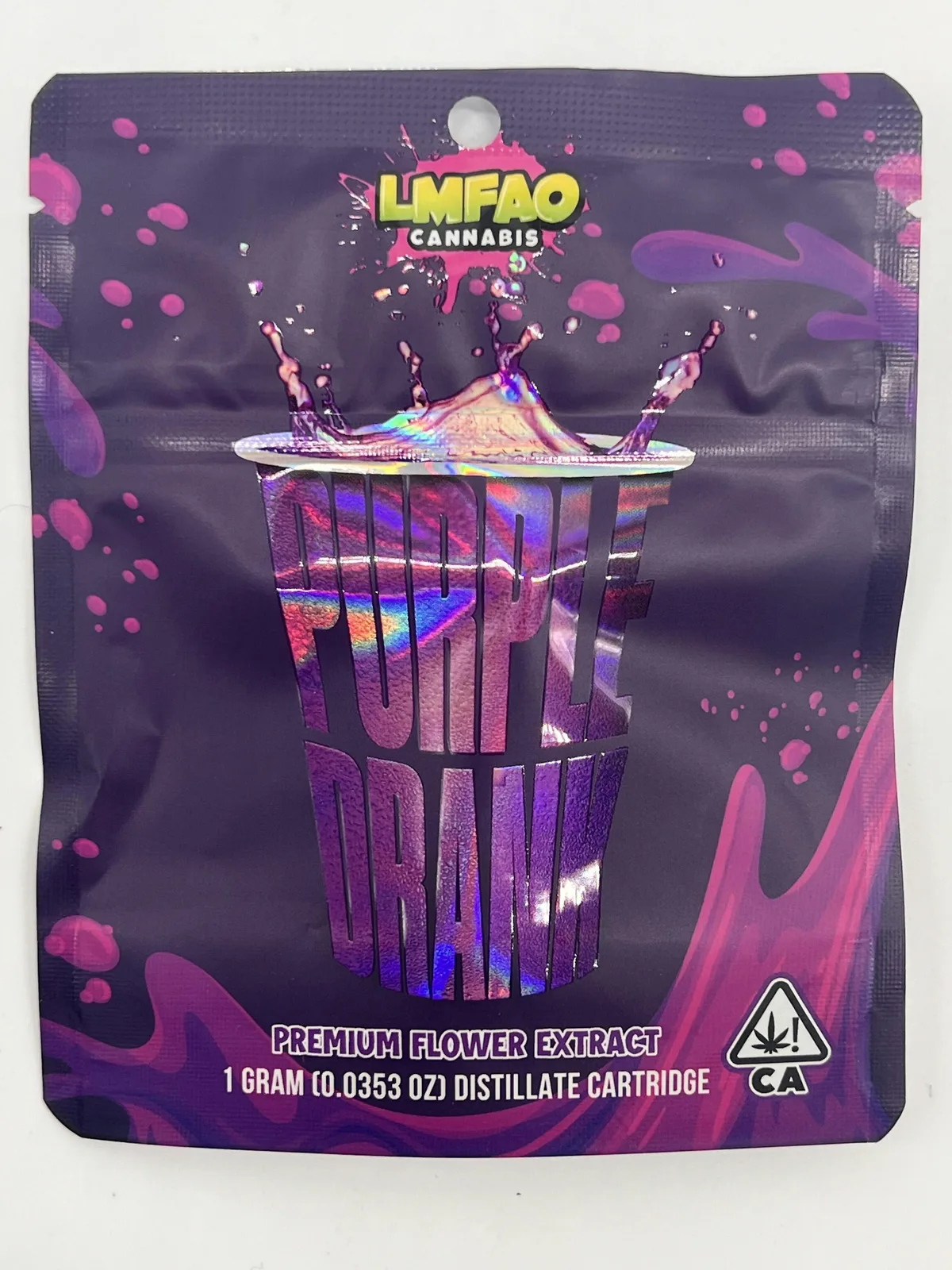 Purple Drank 1g Distillate Cartridge