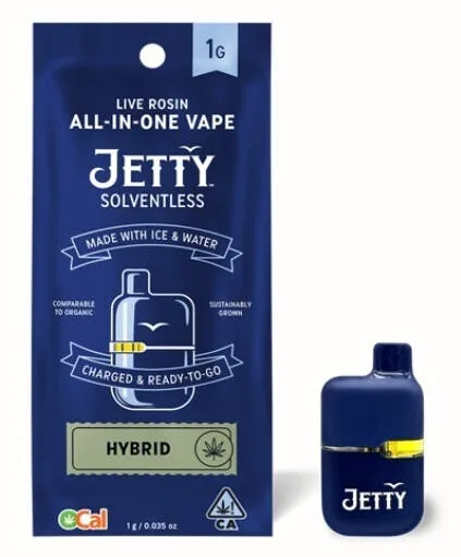 JETTY EXTRACTS: Gaslandia 1g Solventless AIO (H)