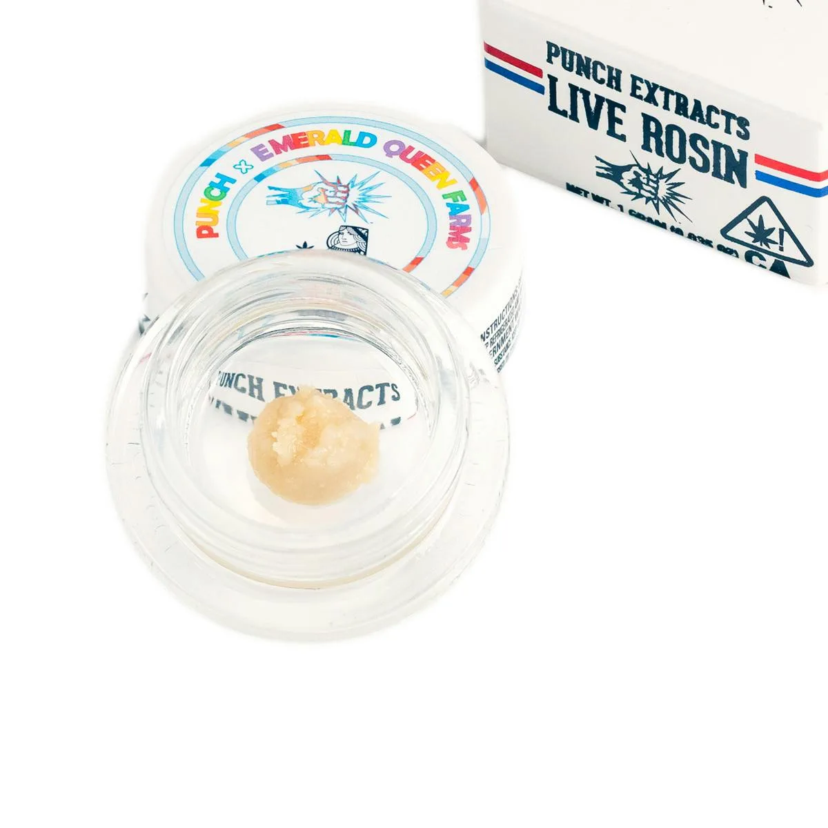 Dark Rainbow Tier 3 Live Rosin Cold Cure Badder (1g)