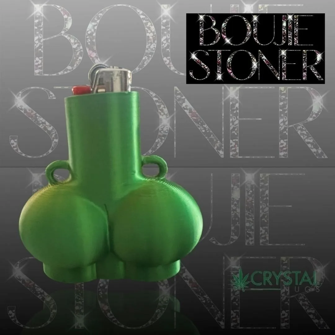 Boujie Stoner - Booty Lighter Case w/lighter