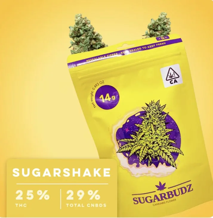 SugarBudz - Sugarshake Flower 14g