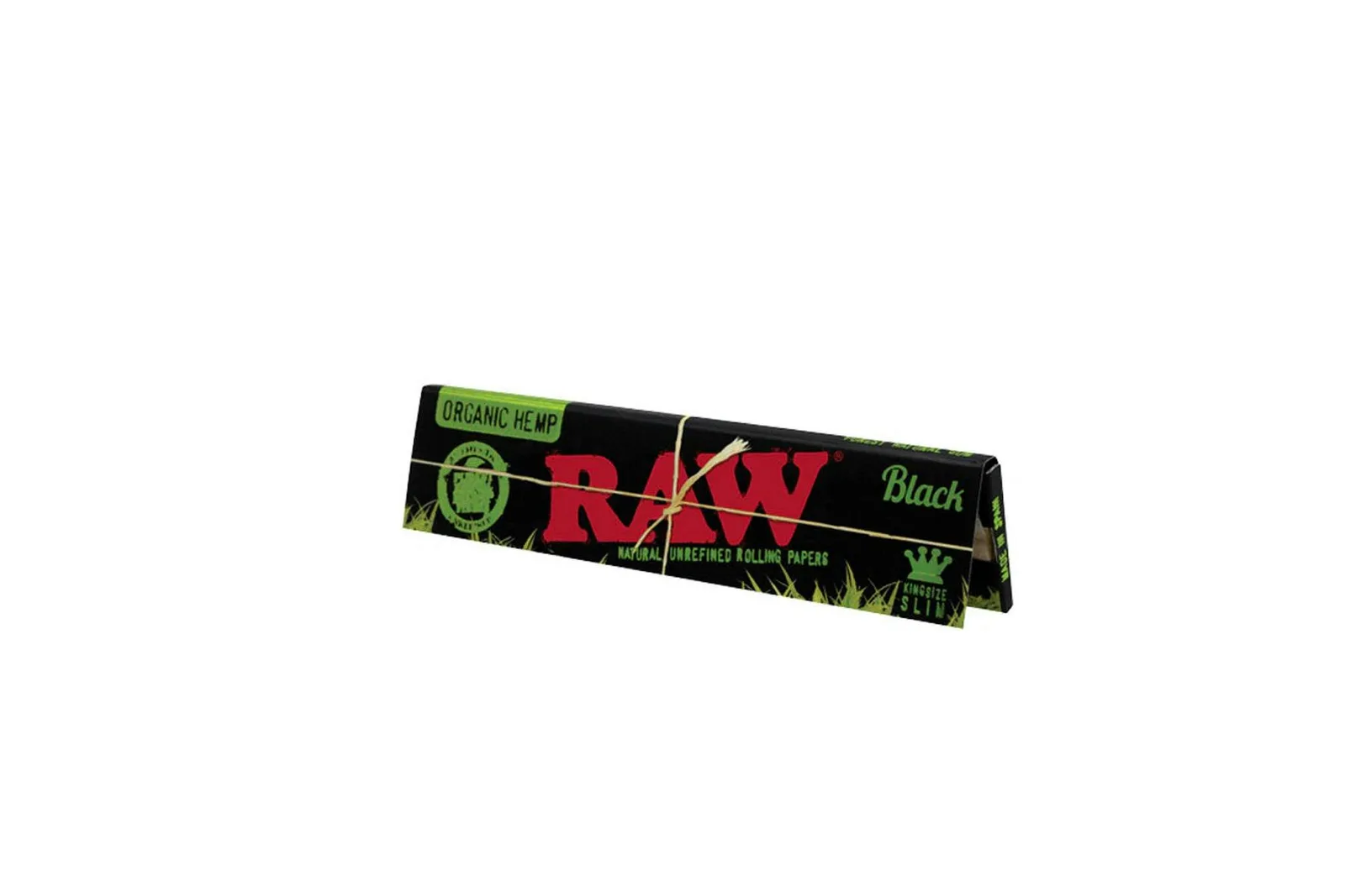 Raw Black Organic Hemp Rolling Papers King Size
