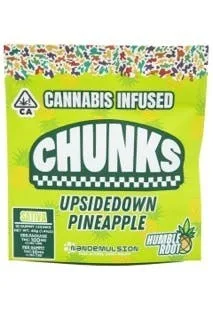 Chunks - Upside Down Pineapple Gummies 100mg
