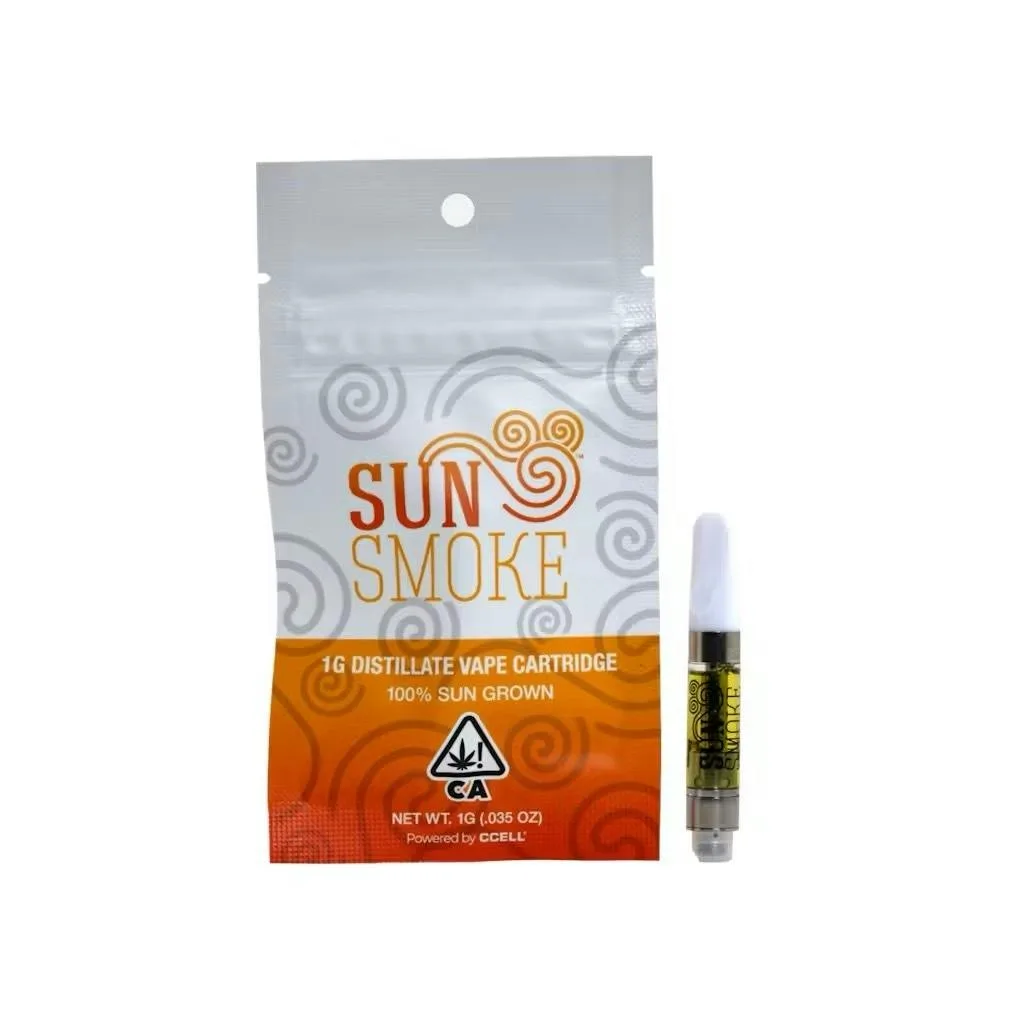 SunSmoke | Biscotti | Distillate Cartridge | 1g