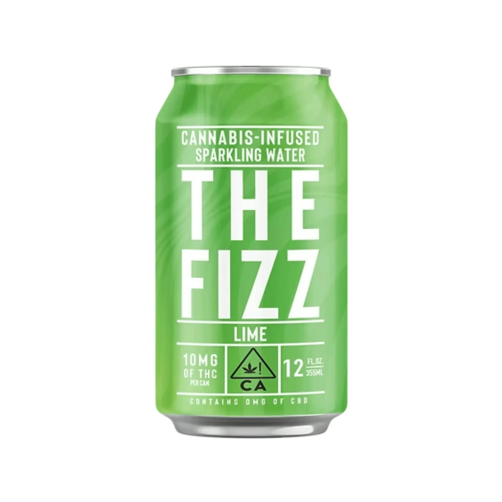 Manzanita Naturals - The Fizz | Lime Infused Sparkling Water 10mg 12oz