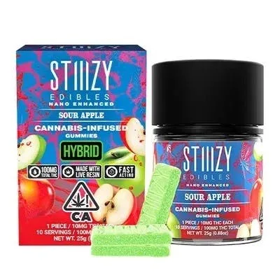 Stiiizy Sour Apple Gummies