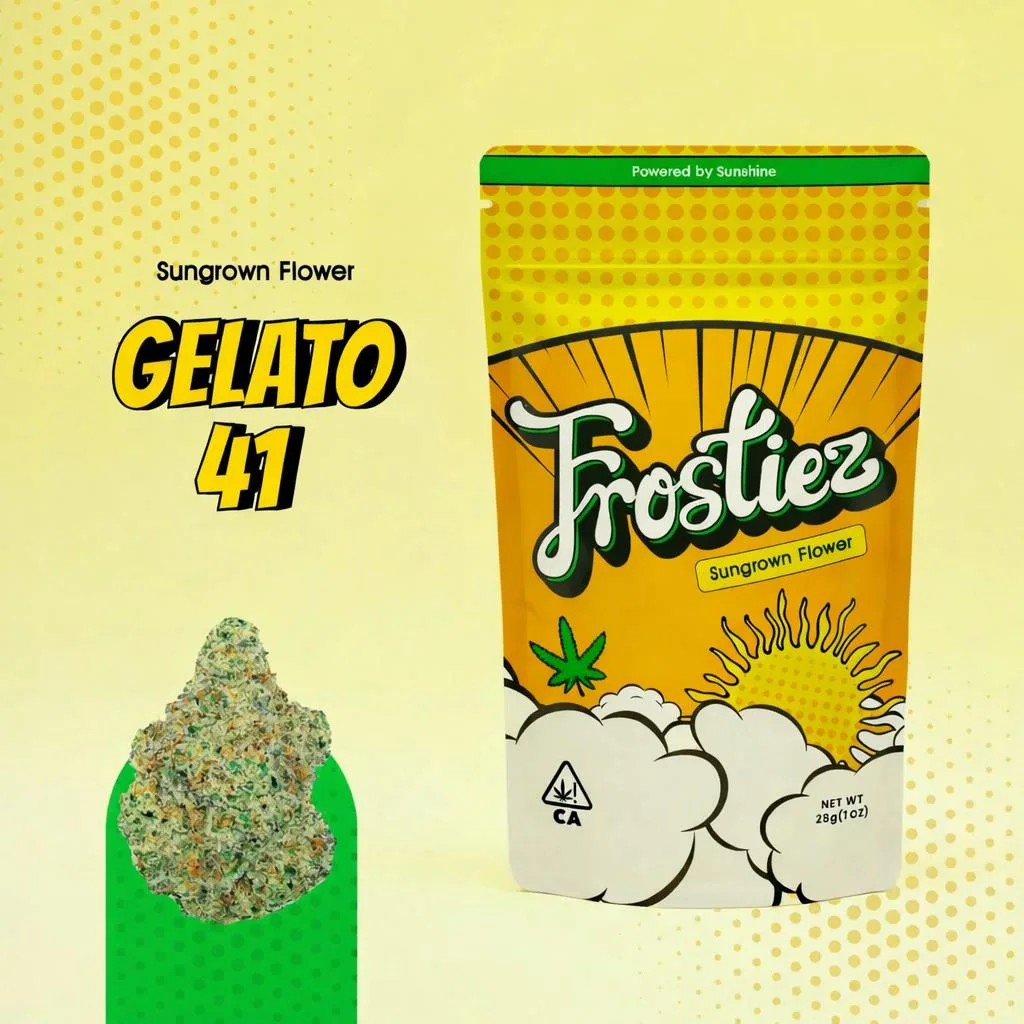 Gelato 41 SunGrown Flower - 28g - Indica