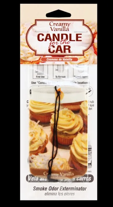 CAR FRESHENER - CREAMY VANILLA