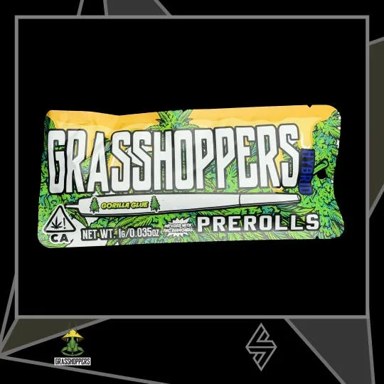 Grasshoppers - Infused Flavors Preroll 1g - Gorilla Glue