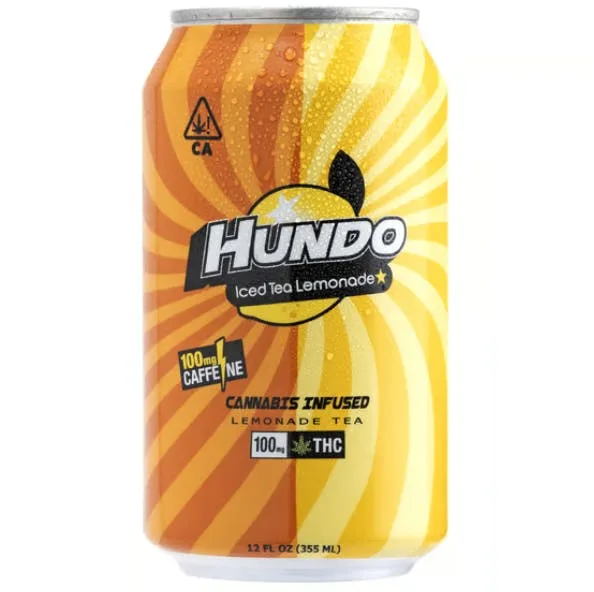 ICED TEA LEMONADE 100MG JUICE HUNDO