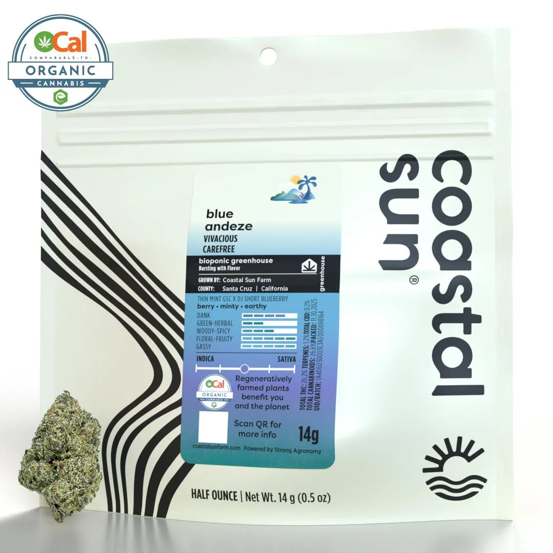 Blue Andeze Greenhouse Flower 14g