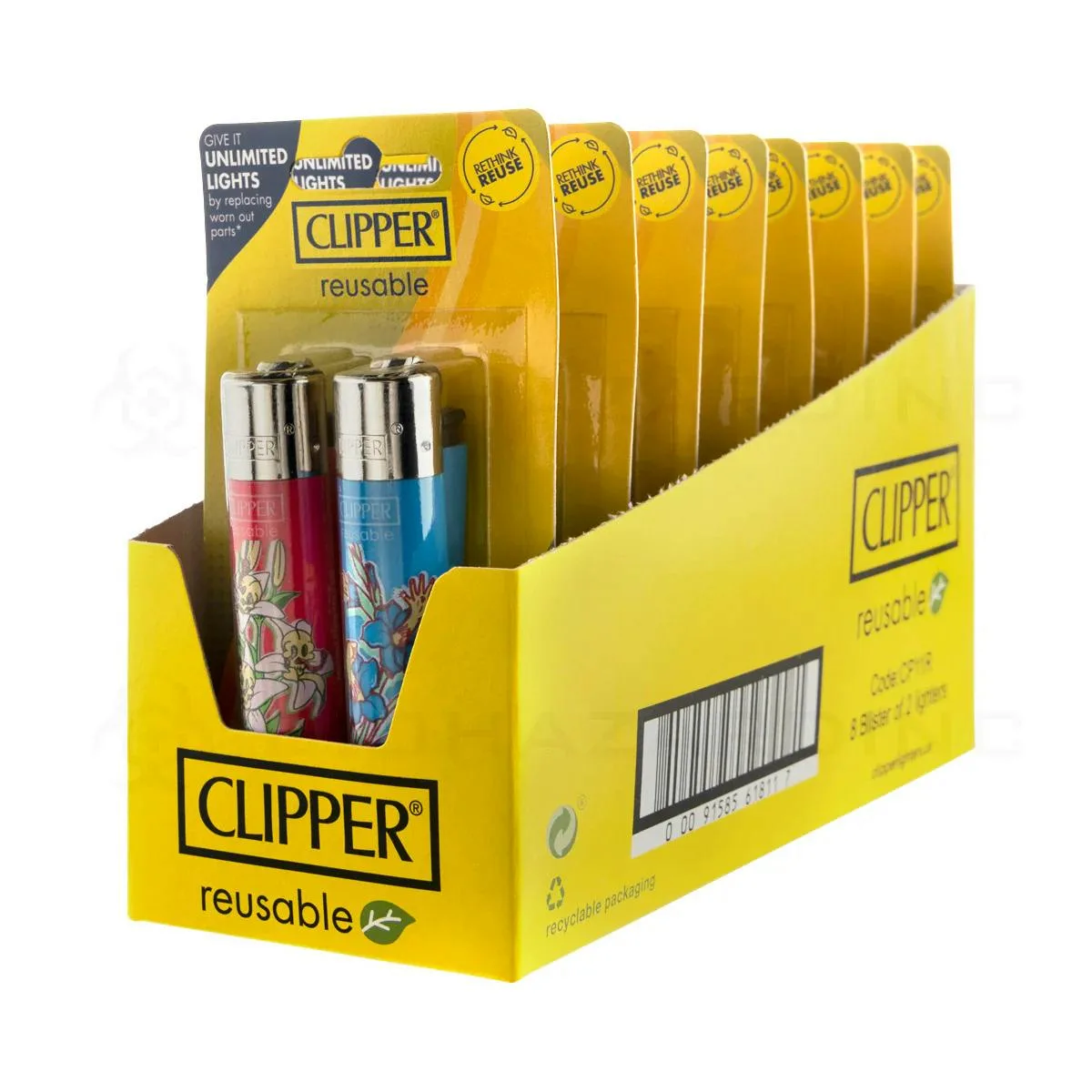 Clipper | Various Designs 2pk | Lighter