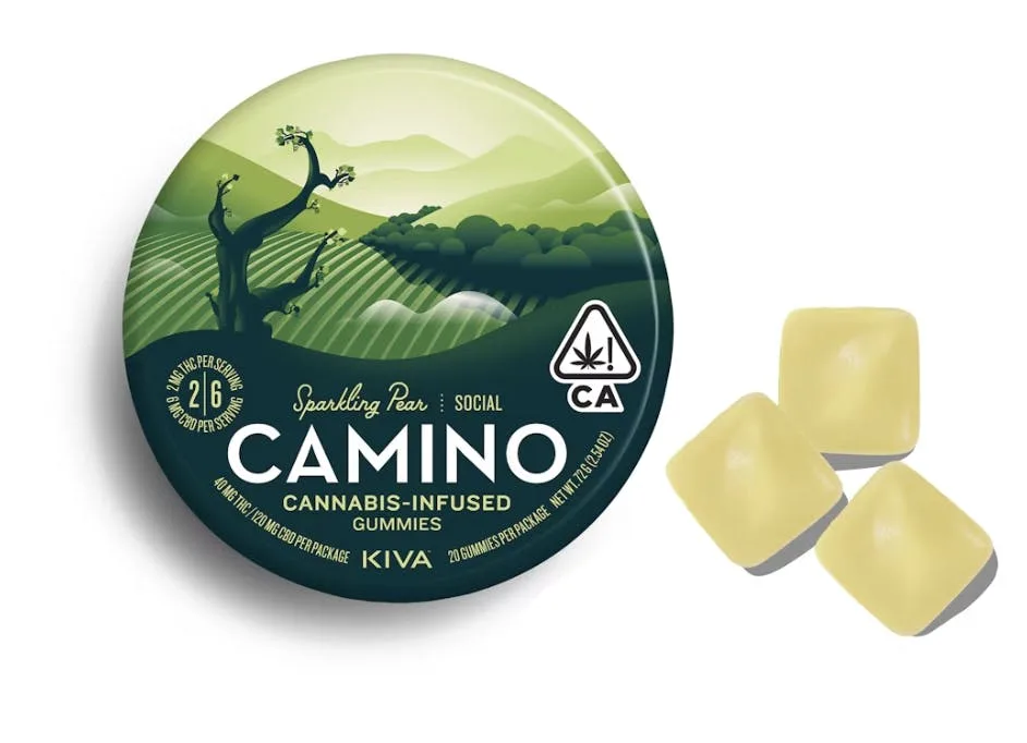 SPARKLING PEAR 1:3 CBD - 100MG - CAMINO
