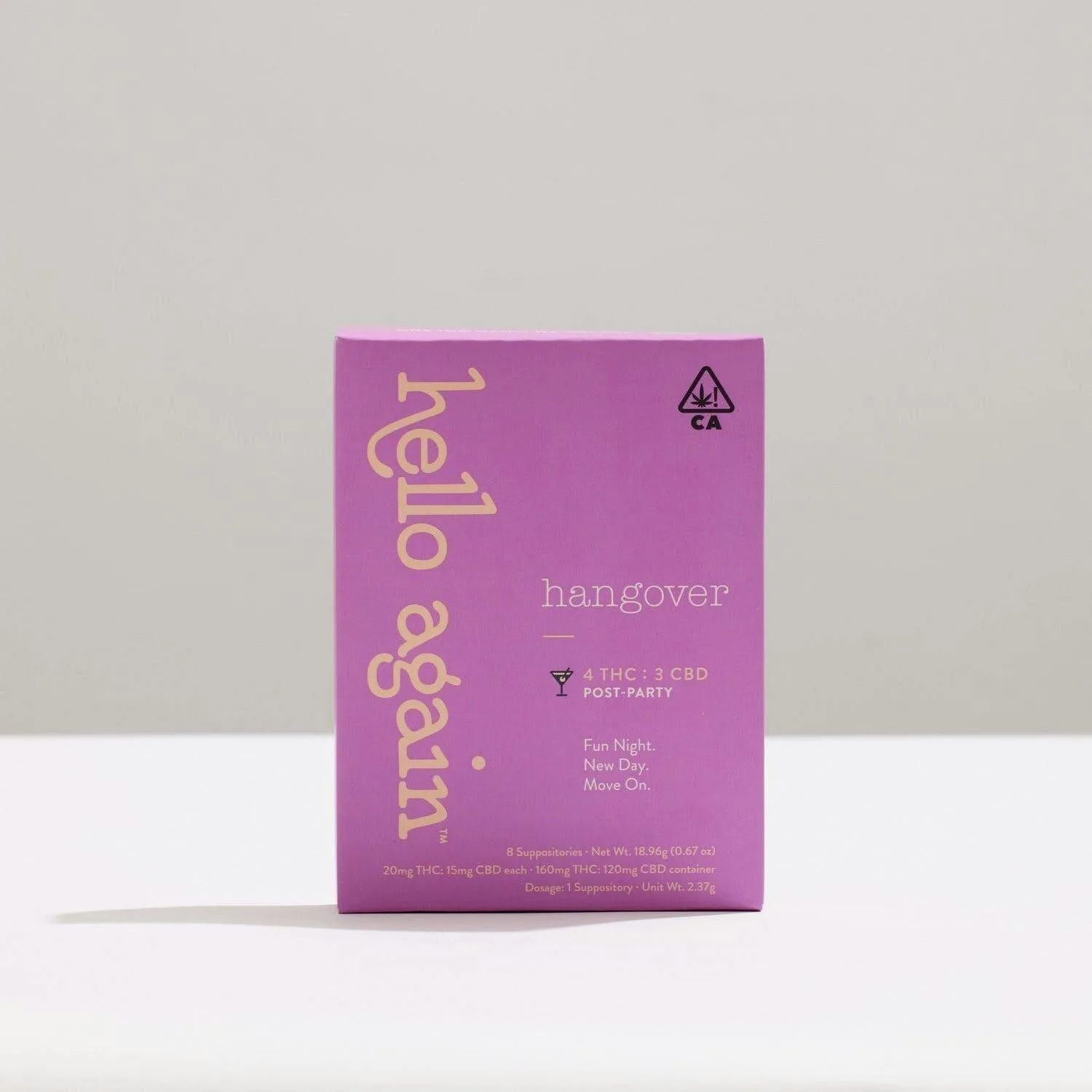 Hello Again - Hangover I 20mg 4:3 8pk