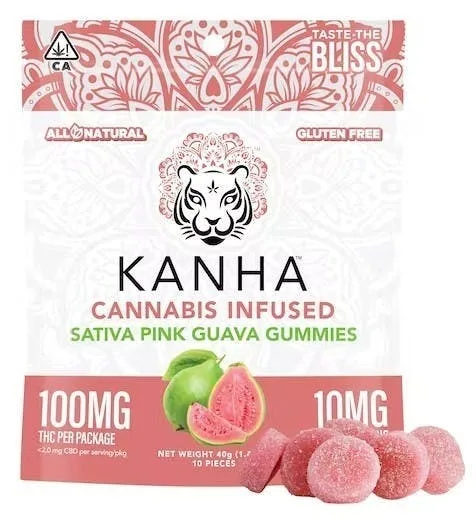 Pink Guava | Classic | Sativa | 100mg THC | 10-pack