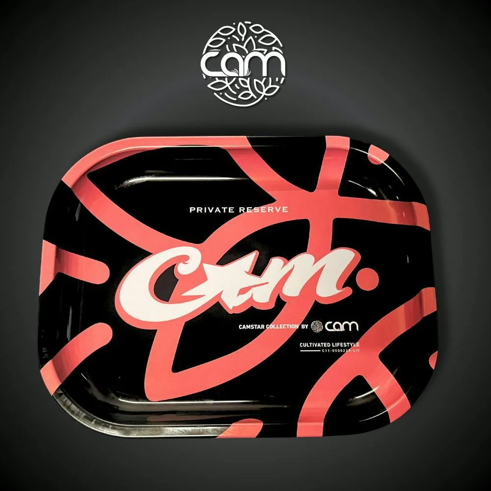 CAM - CAMSTAR Pink & Black Rolling Tray