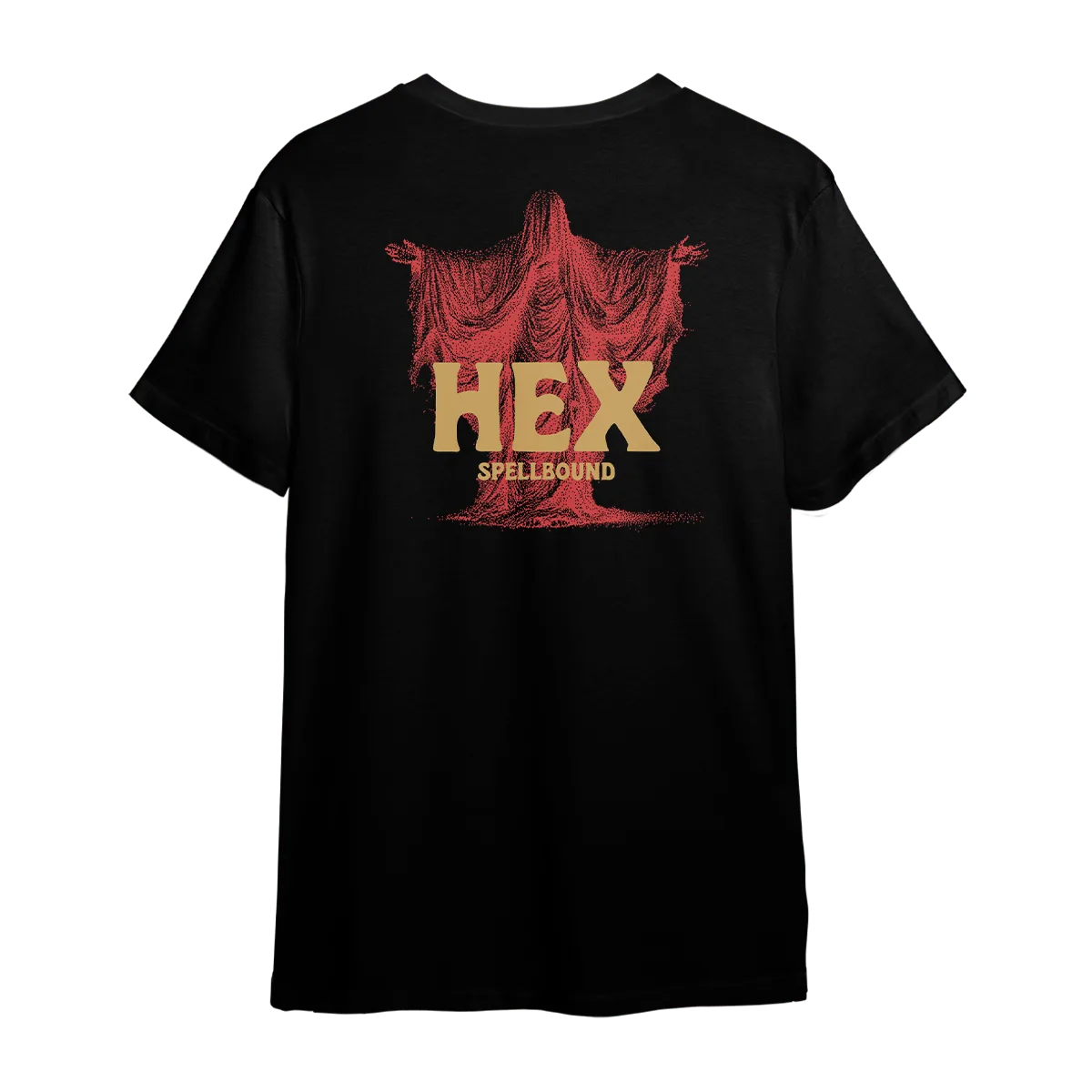 HEX - SPELLBOUND GHOST T SHIRT - BLACK - SMALL