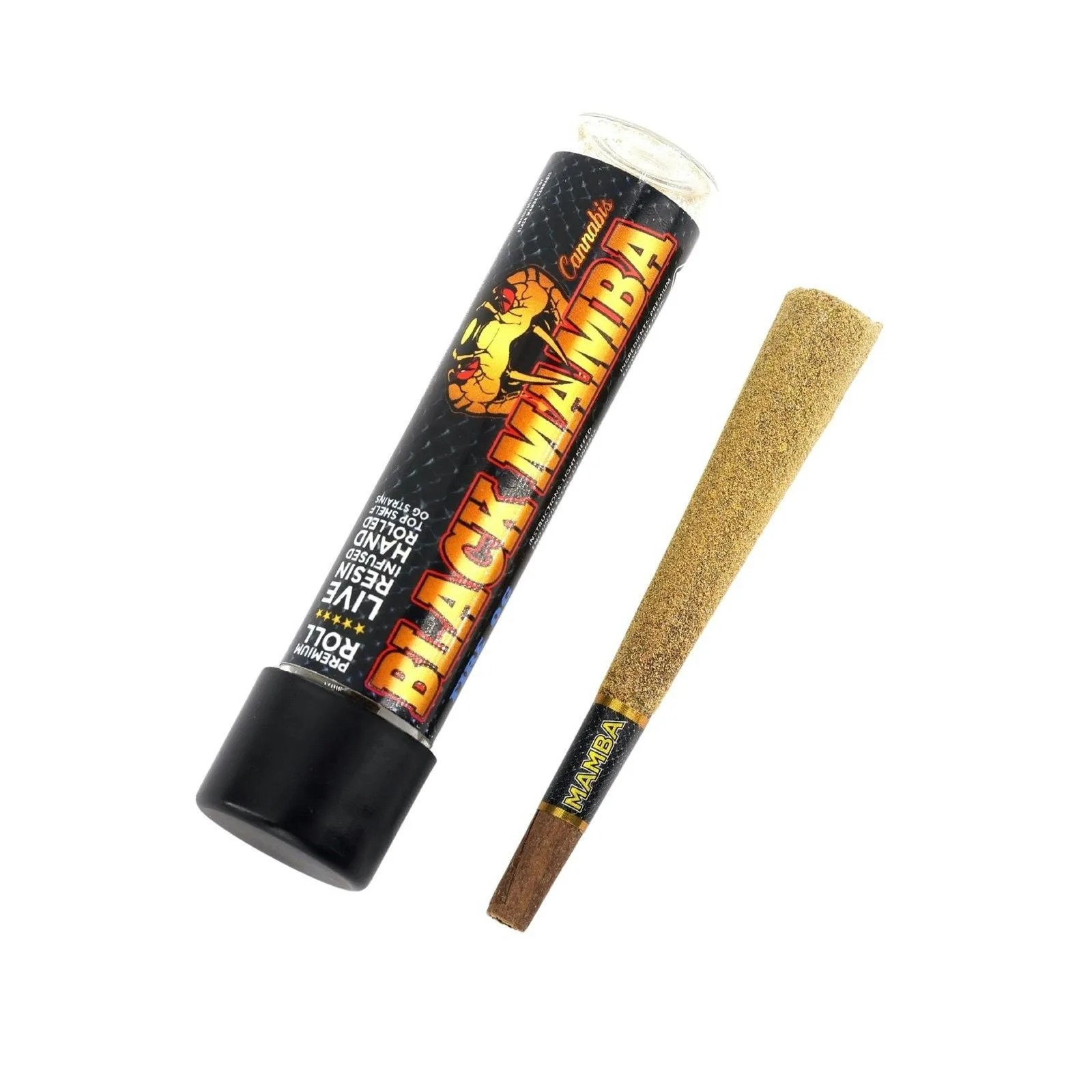 Black Mamba Single Pre-Roll - Gelato - 1.2g - Infused Blunt