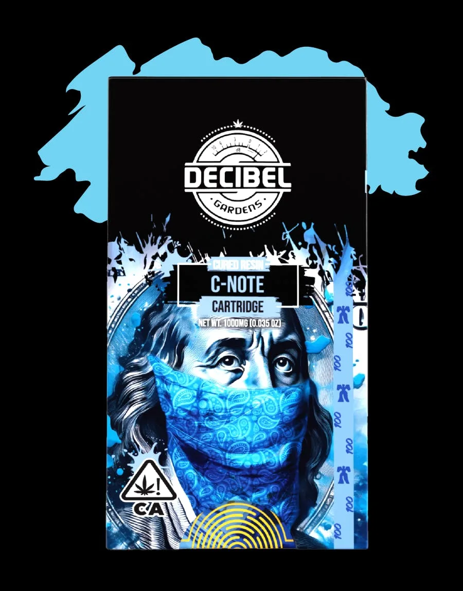 DECIBEL GARDENS: C-NOTE CURED RESIN 1G